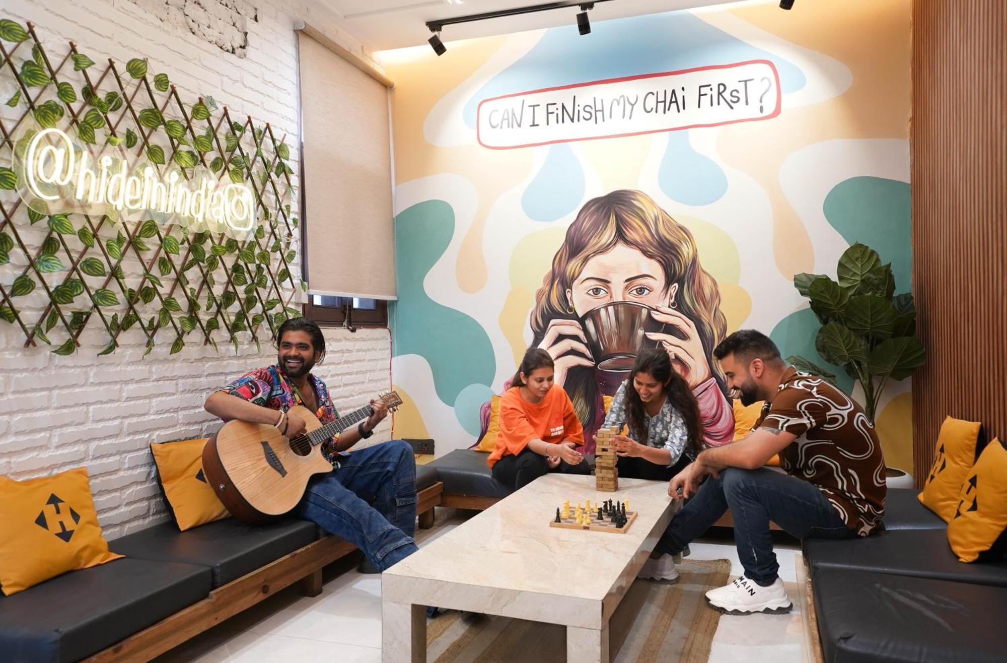 Hide-In Hostel Delhi نيودلهي المظهر الخارجي الصورة